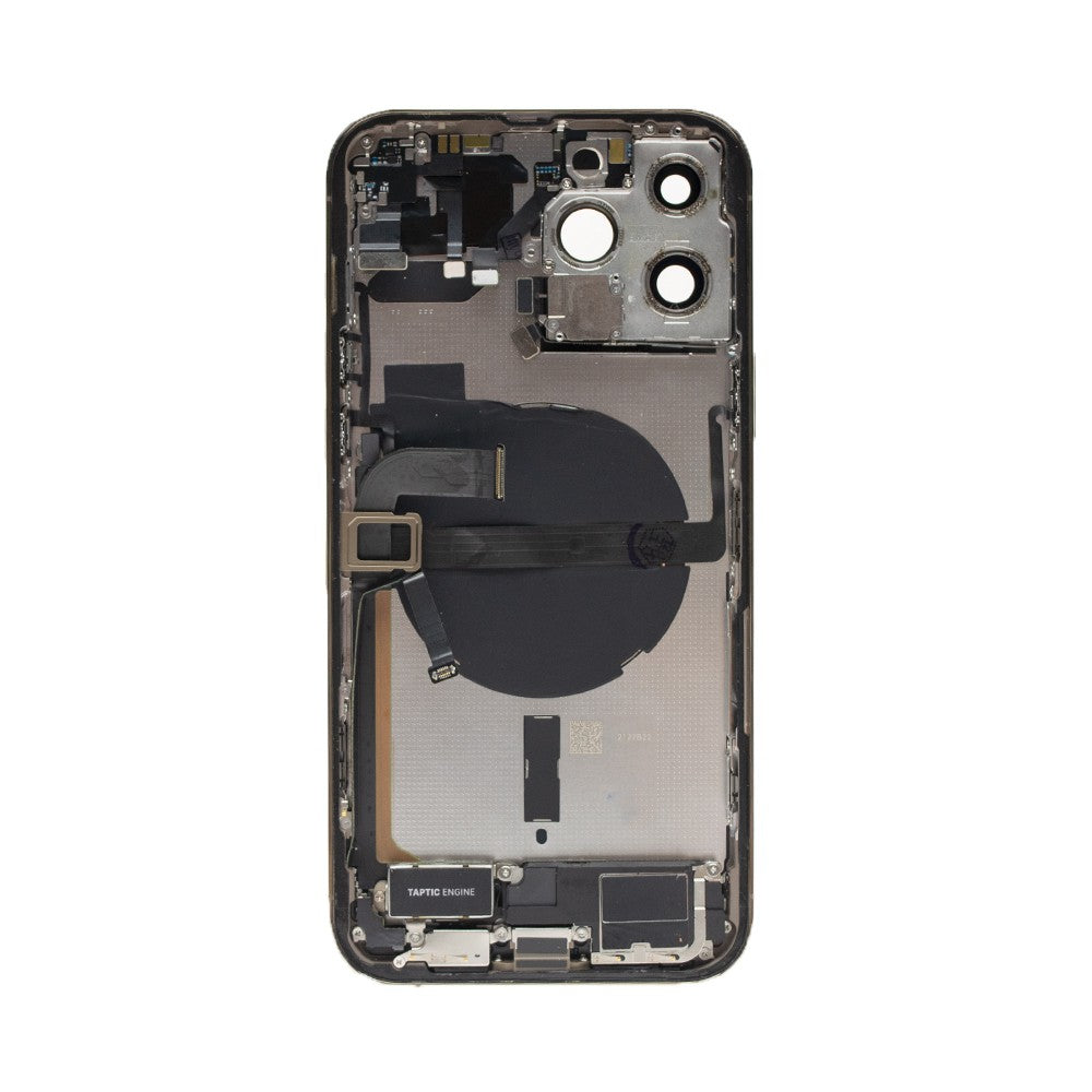 Rear Housing with Full Set Parts for iPhone 13 Pro Max-Gold (Purple) Rear Housing with Full Set Parts for iPhone 13 Pro Max-Gold (Purple)
